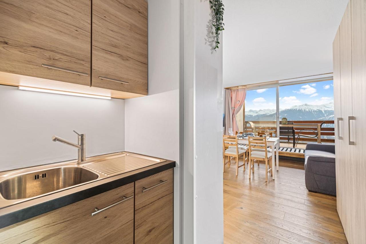 Chaleureux A Anzere, Accessible A Ski, Proche De Apartamento Anzère