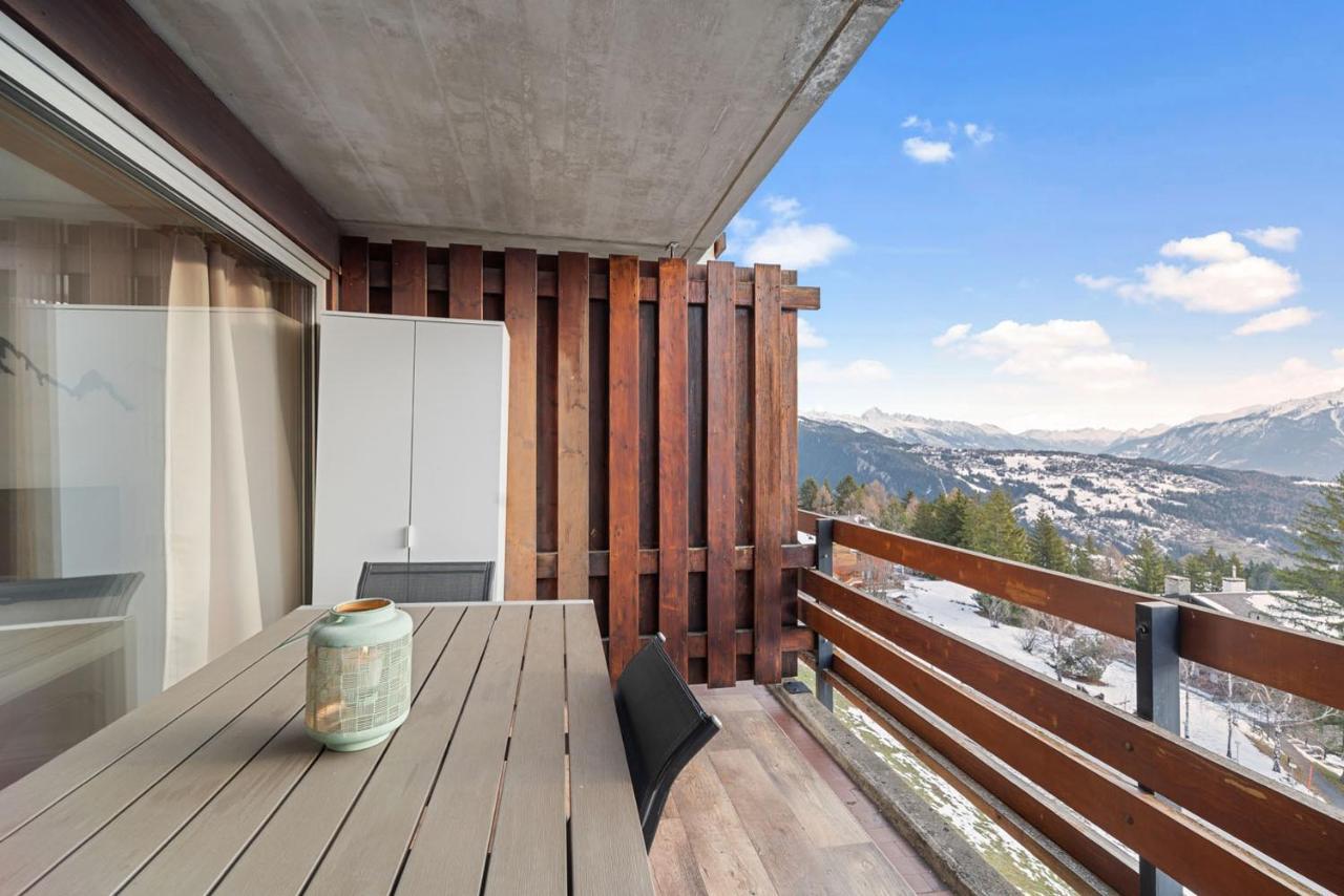 Chaleureux A Anzere, Accessible A Ski, Proche De Apartamento Anzère